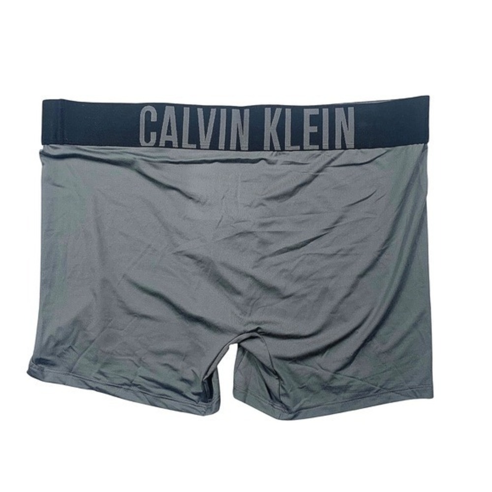 Calvin Klein Boxer Briefs XL Mens 3-Pack Black Red Grey NWOT - Picture 2 of 3